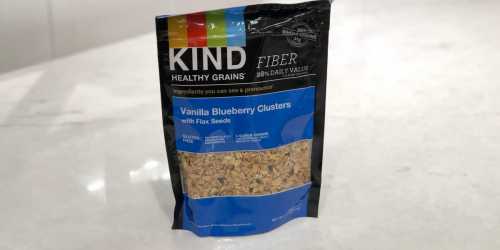 Amazon: KIND Gluten Free Healthy Grains 3 Pack Clusters Only $10.65 Shipped ($3.55 Per Bag)
