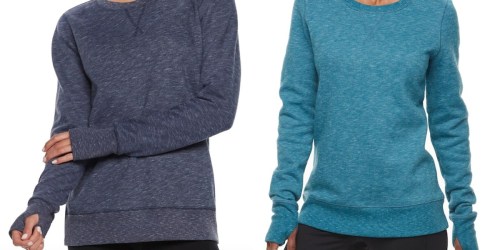 Tek Gear Women’s Thumb Hole Sweatshirts as Low as $7 Each at Kohl’s