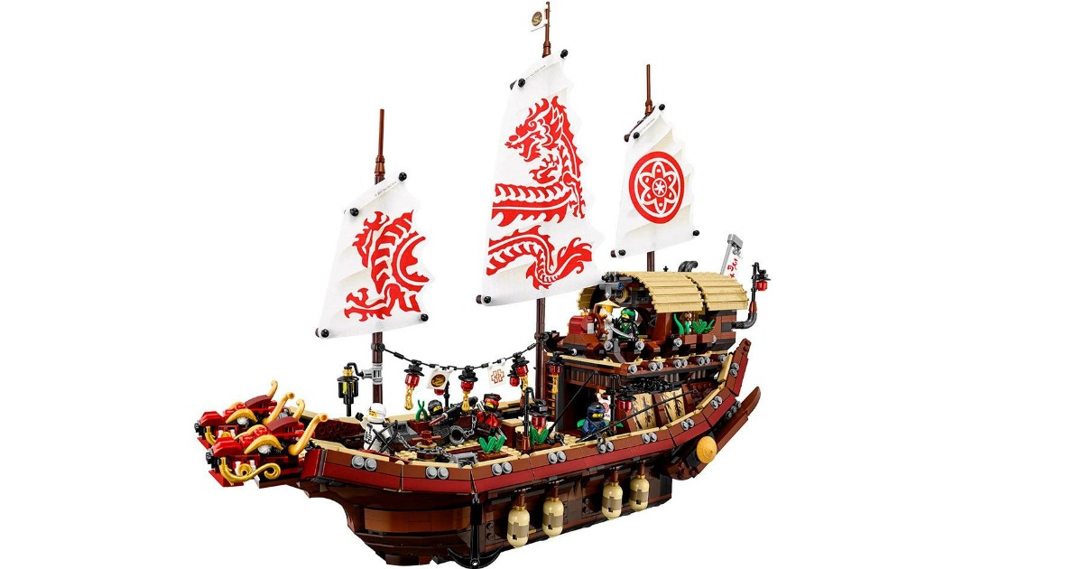 Lego discount ninjago boat