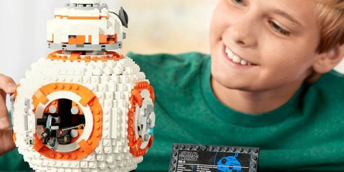 LEGO Star Wars BB-8 Building Kit Only $70.99 Shipped (Includes Over 1,000 Pieces)