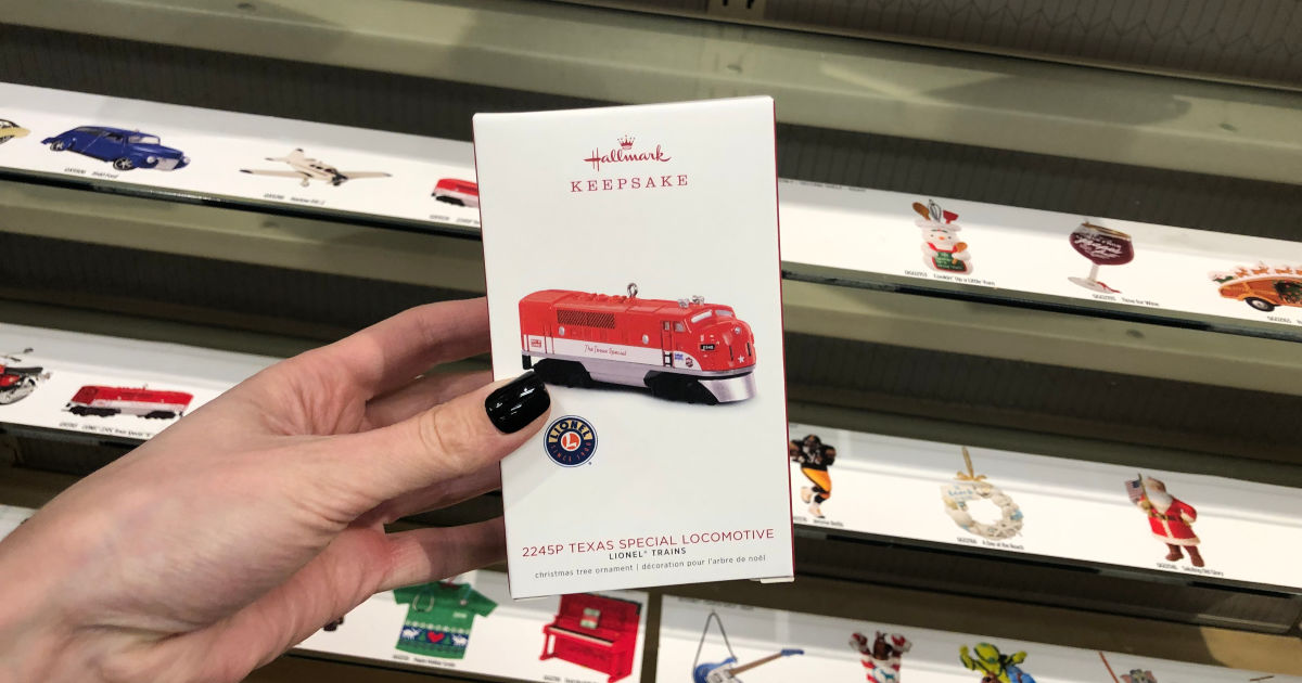 Hallmark lionel train ornaments 2018 online