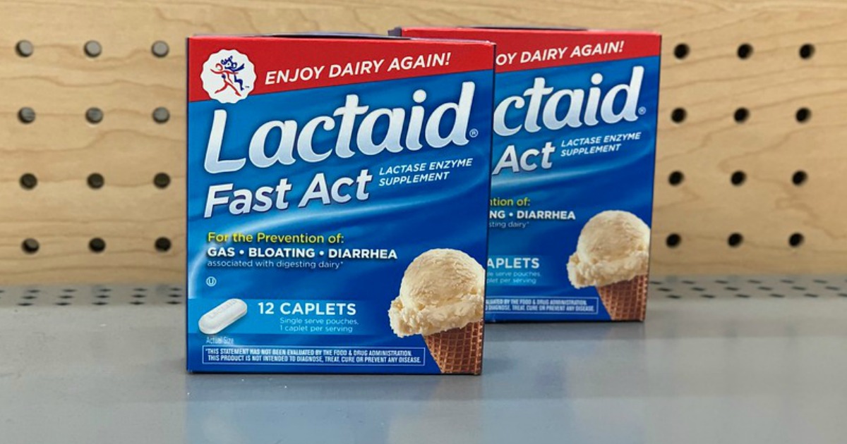 lactaid fast act lactose intolerance relief caplets 12   25 amazon