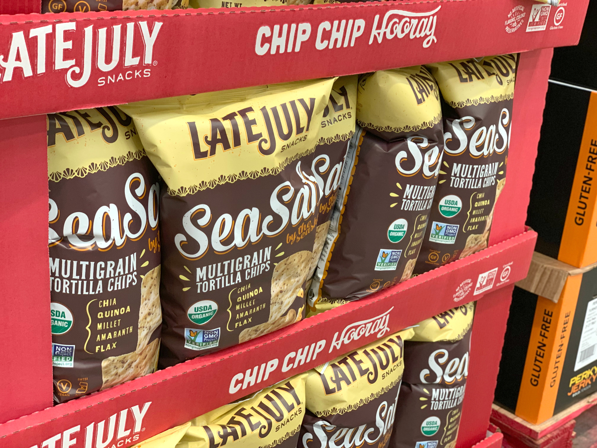 Late July tortilla chips at Costco