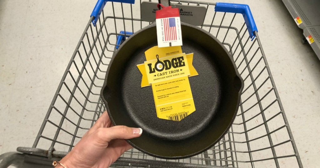 Lodge Skillet Over Cart