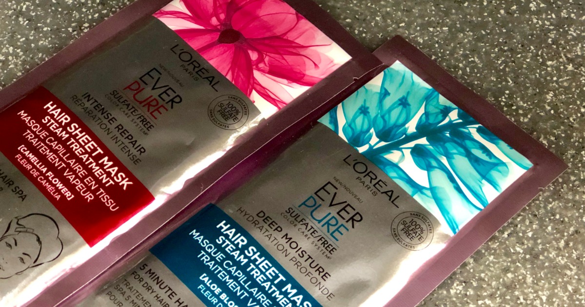 50 Off L'Oreal EverPure Sheet Masks at Walmart