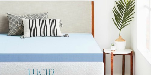 Up to 40% Off LUCID Memory Foam Mattress Toppers at Amazon
