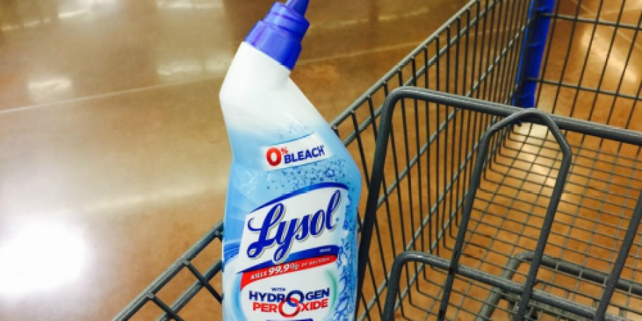 Lysol Toilet Bowl Cleaners Just $1 Each After CVS Rewards (Reg. $4)