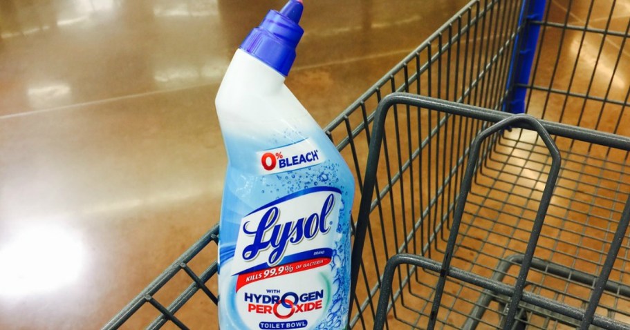 Lysol Toilet Bowl Cleaners Just $1 Each After CVS Rewards (Reg. $4)