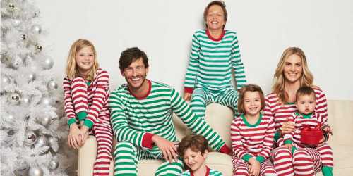 Five Pairs of Matching Holiday Family Pajamas Only $29.95 (Regularly $145)