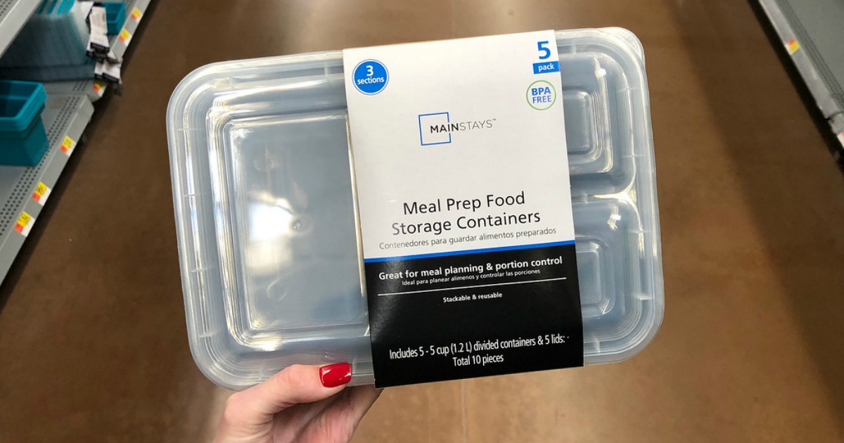 Details about   Mainstays Meal Prep Food Storage Containers 30pc Meal Planning & Portion Control 
