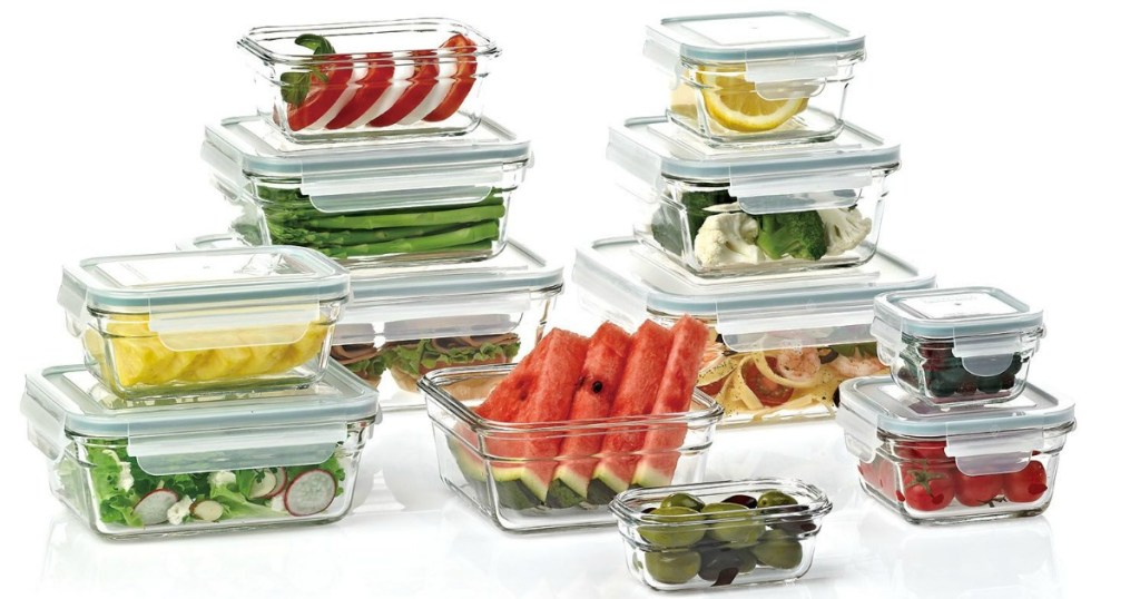 Sam’s Club Member’s Mark 24-Piece Glass Food Storage Set Only $20.98 ...