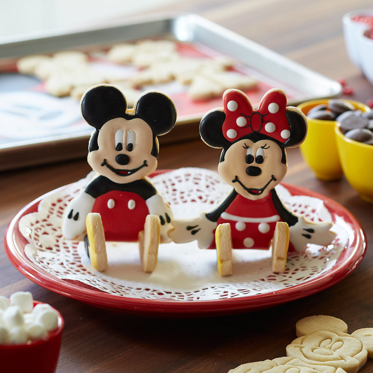 Up To 70 Off Disney Kitchen Items Fleece Throws More   Mickey 3D Cookie Cutter Set 