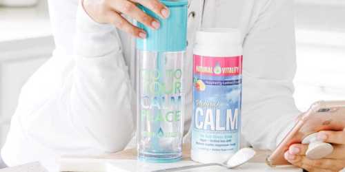 Request FREE Sample of Natural CALM from Natural Vitality