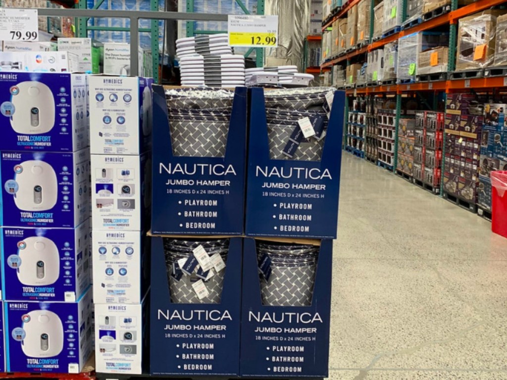 Costco Deals on X: 🤗 @nautica #jumbo #hampers only $14.99 each