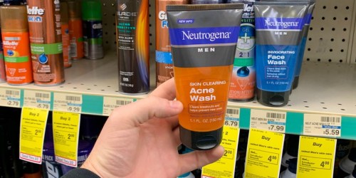 Better Than Free Neutrogena Men Acne Wash After CVS Rewards (Over $5 Value)
