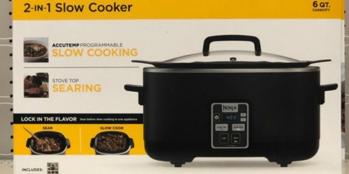 Ninja 2-in-1 Stove Top Digital 6-Quart Slow Cooker Only $36.99 Shipped (Regularly $90)