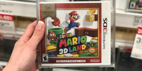 Nintendo Selects Super Mario 3D Land Nintendo 3DS Game Only $13.99 Shipped (Regularly $20)