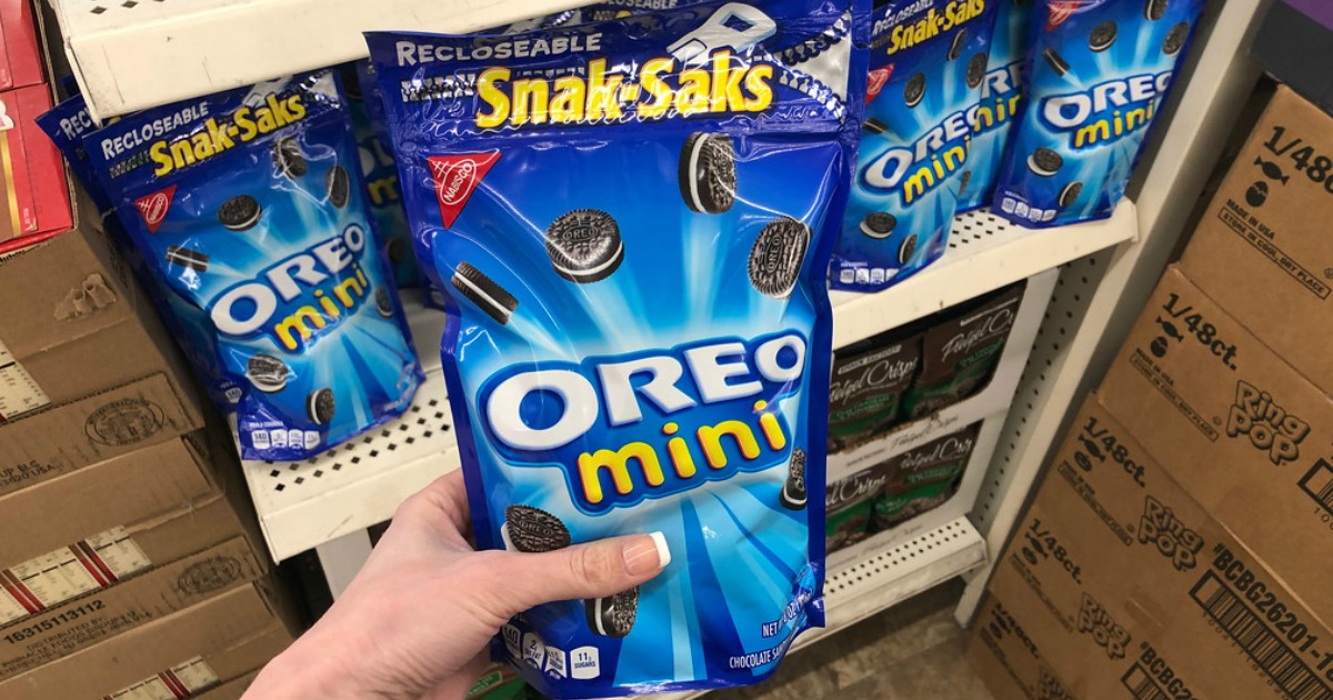 Oreo Mini Cookies 8 Ounce Bags Only $1 at Dollar Tree