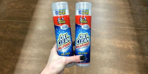Amazon: OxiClean Gel Stain Remover Stick Twin Pack Only $5.16 Shipped (Just $2.58 Each)