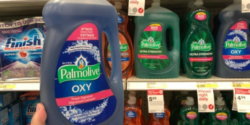TWO Palmolive Dish Soap Bottles Only $6.98 After Target Gift Card (Just $3.49 Per LARGE Bottle)