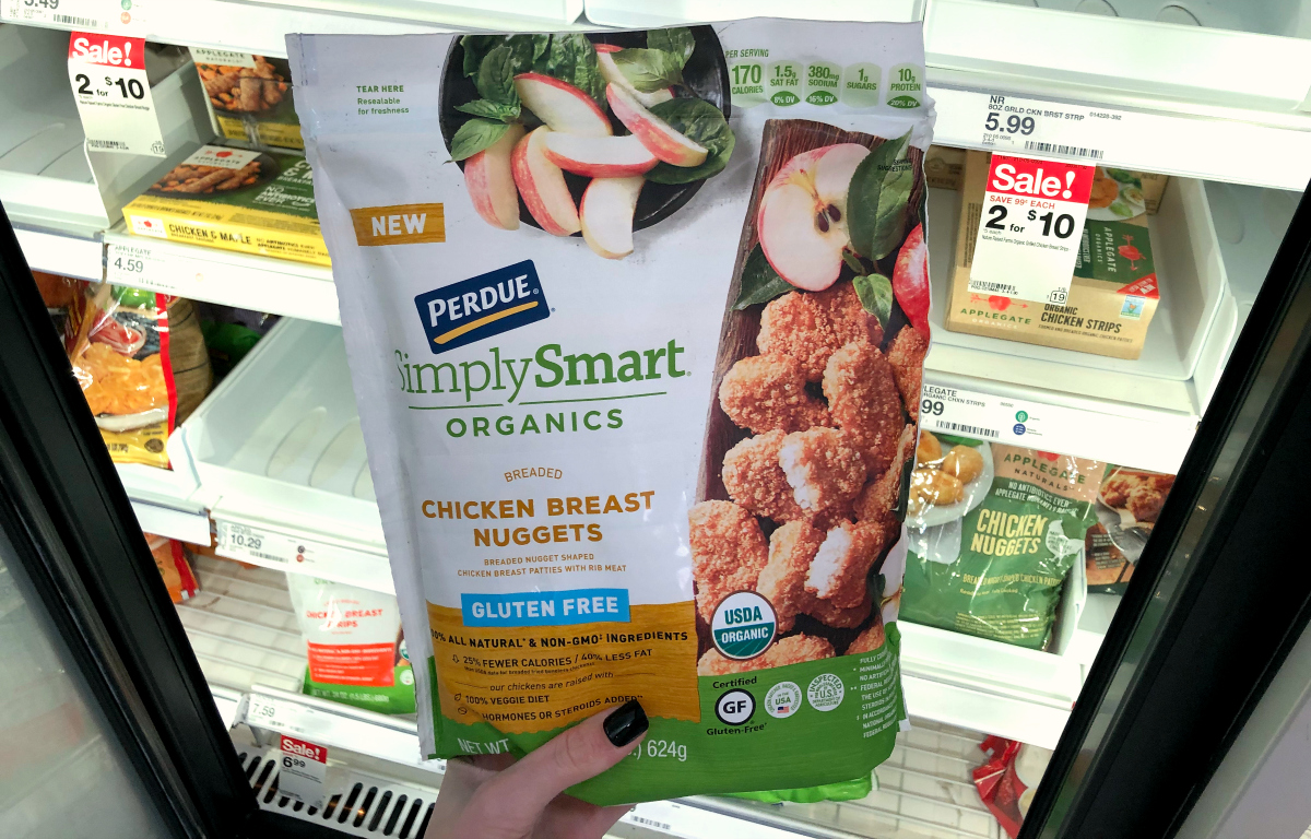 Perdue Simply Smart Gluten Free Nuggets bag which is part of the recall