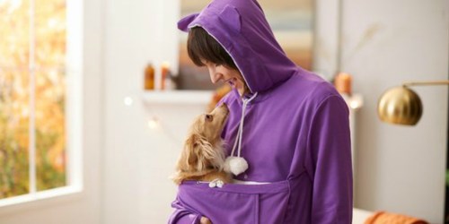 Pet Pouch Hoodies Only $19.99 (Regularly $47) On Zulily