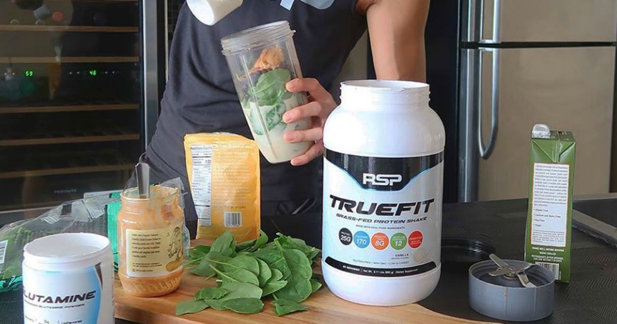 Amazon RSP GrassFed TrueFit Protein Powder 2Pound Container Only 22
