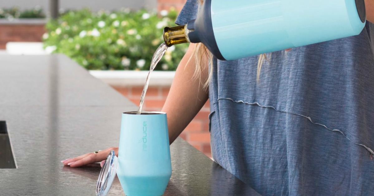 reduce wine cooler set