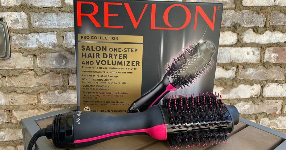 Revlon One-Step Hair Dryer & Volumizer Brush Only $29.99 Shipped for Amazon Prime Members