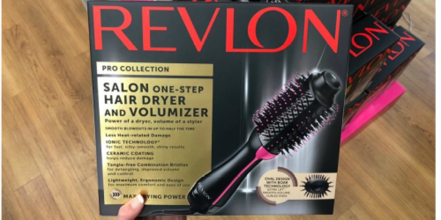 Revlon One-Step Hair Dryer & Volumizer Brush Only $18.99 Shipped (Reg. $56)