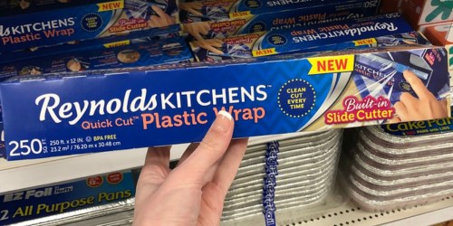 Over 50% Off Reynolds Quick Cut Plastic Wrap at Target (Just Use Your Phone)