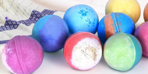RoseVale Bath Bombs Gift Set Only $14.99 at Woot (Includes 12 Bath Bombs & Tea Light Candles)