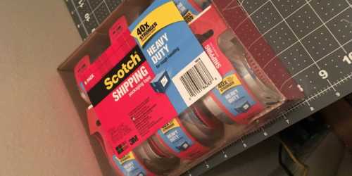 Amazon: SIX Scotch Shipping Tape Rolls w/ Dispensers Only $8.65 Shipped (Just $1.44 Each)