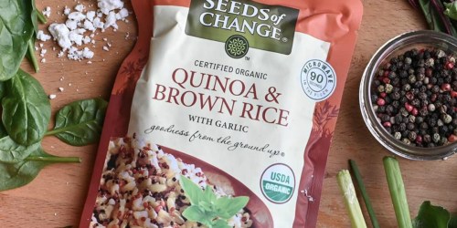Free Seeds of Change Organic Quinoa & Brown Rice Pouch