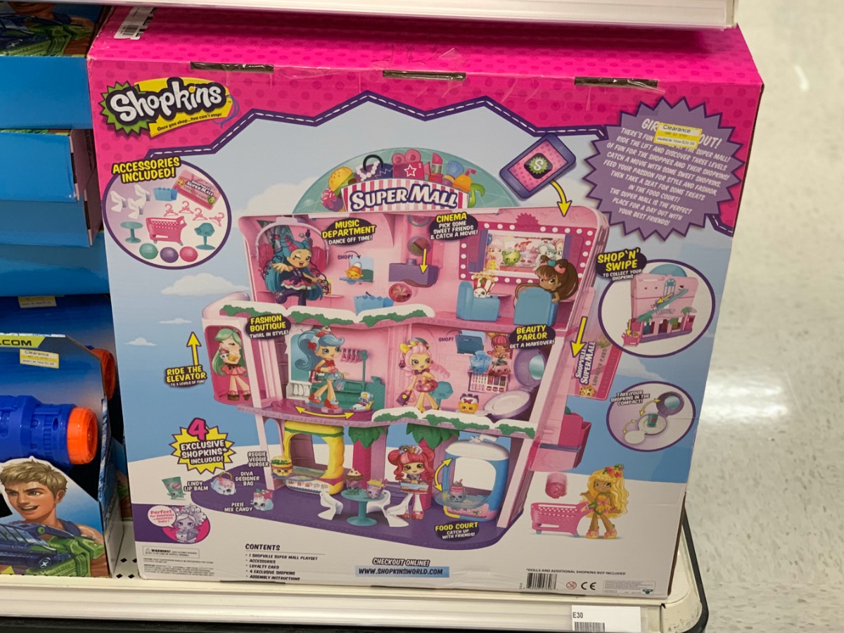 shopkins super mall target