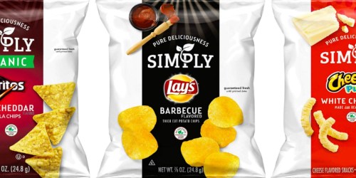 Amazon: Organic Frito-Lay Chips 36-Count Variety Pack Only $10.78 Shipped (Doritos, Lay’s & Cheetos)