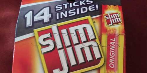 Slim Jim Meat Sticks 14-Count Pack Only $2.77 Shipped (Just 20¢ Per Stick) – Ships w/ $25 Amazon Order