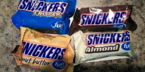 Amazon: Snickers Variety Mix Fun Size Chocolate Candy Bars 35-Ounce Bag Just $5 Shipped