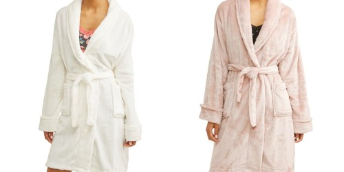 Women’s Velvet Plush Robes Only $12 at Walmart.com