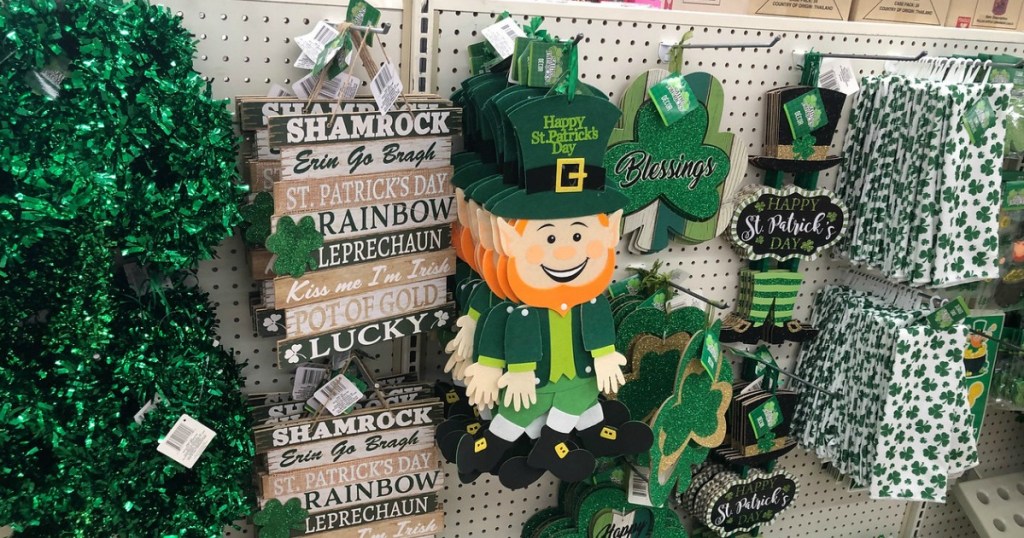 St. Patrick's Day Decor Only 1 Each at Dollar Tree
