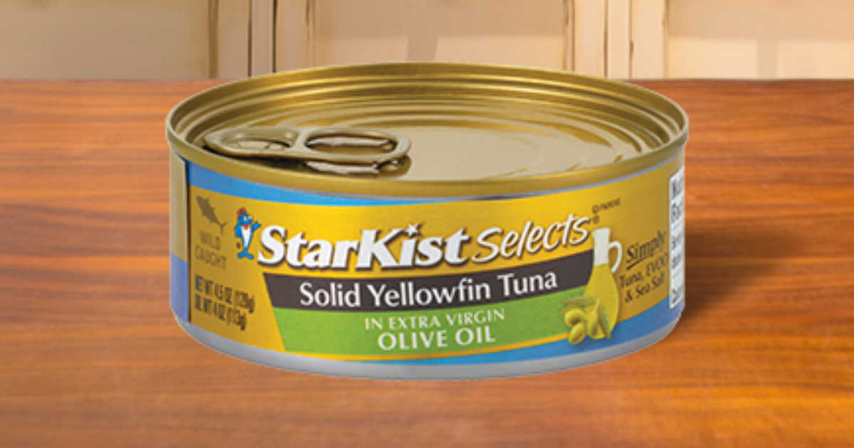 Yellowfin Tuna Cans 4-Count Only $5 Shipped on Amazon