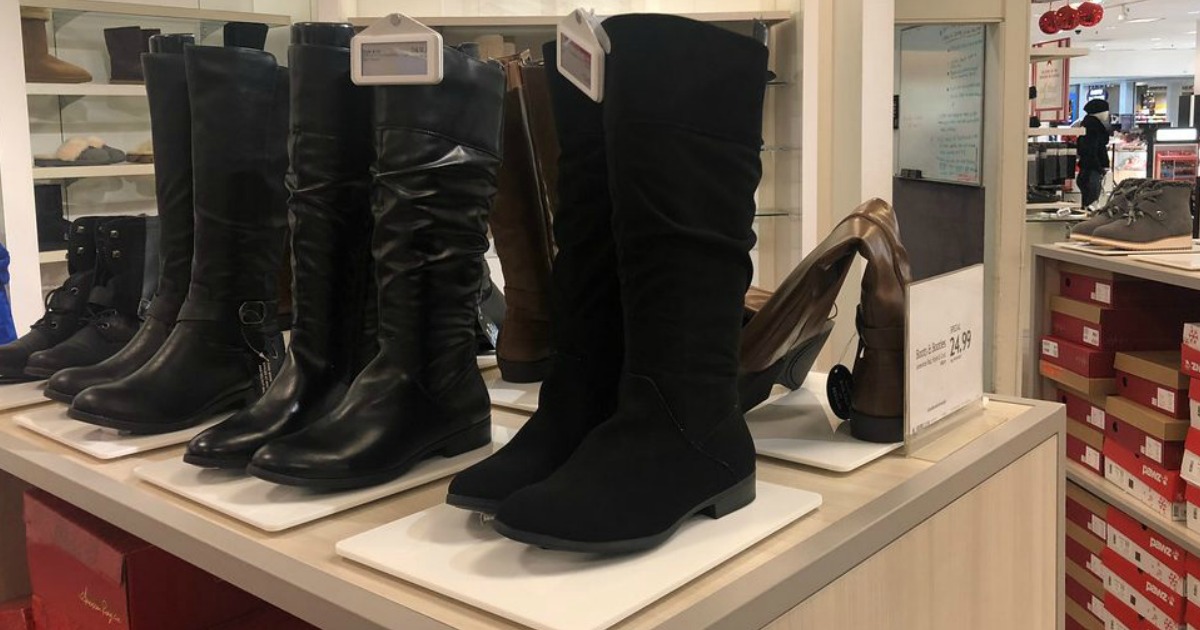 macys boots and booties