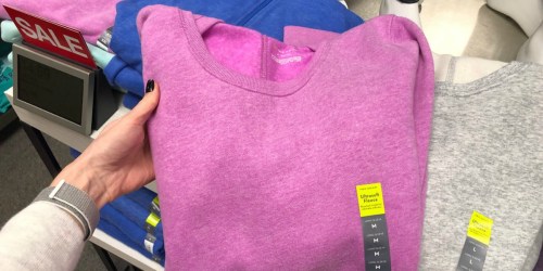 Women’s Tek Gear Thumb Hole Ultrasoft Sweatshirts as Low as $7 Each at Kohl’s.com (Regularly $20)