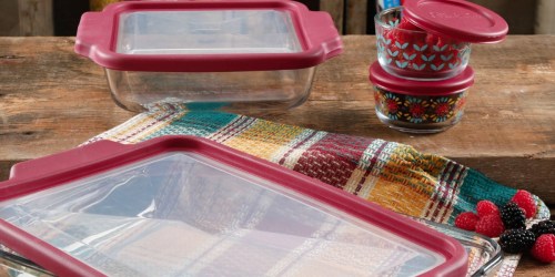The Pioneer Woman 8-Piece Glass Bake & Store Set Only $12.88 on Walmart.com (Regularly $29+)