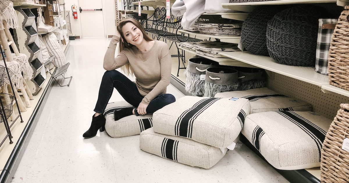 Hobby lobby store metal bar stools