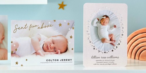 10 Tiny Prints Personalized Cards Only $4.99 Shipped (Regularly $22)