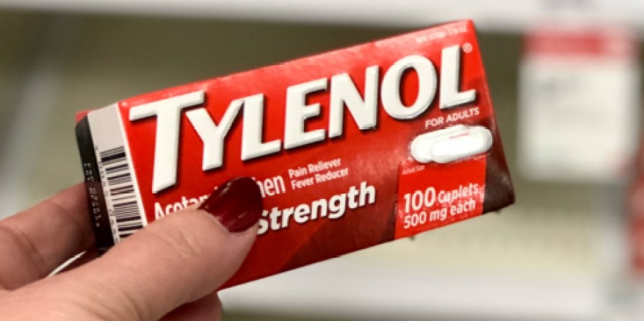 Tylenol Extra Strength Coated Tablets 100-Count Just $4 Shipped on Amazon (Reg. $15)