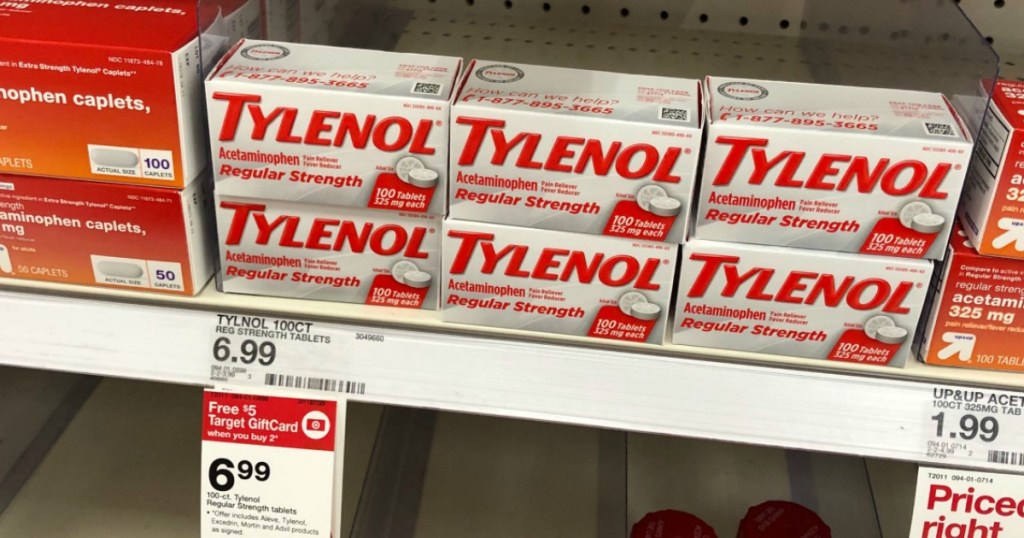 New Tylenol & Motrin Coupons = Up to 50 Savings After Target Gift Card