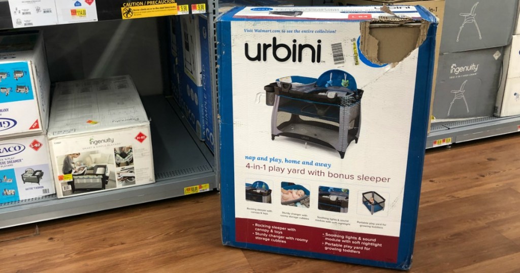 Urbini Nesti 4-in-1 Playard Possibly Only $69 at Walmart (Regularly $142) â?¢ Hip2Save urbini pack n play