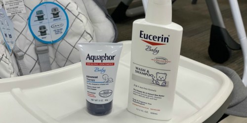 Up to 60% Off Eucerin & Aquaphor Baby Products After Target Gift Card